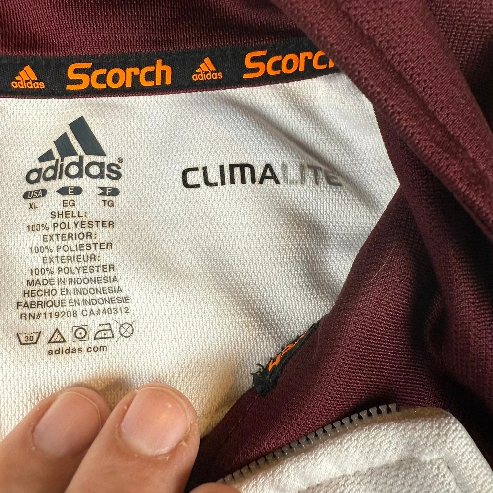 Adidas Texas A&M Aggies Climalite Full‎ Zip Track Jacket XL